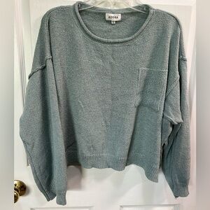 Adora Women's Seafoam Green Sweater